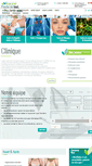 Mobile Screenshot of cliniqueavicenne.com